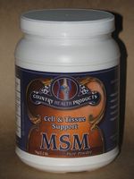 MSM Powder 1kg Kilogram (2.2 lb Pounds) - 5000mg/tsp - Country Health Products