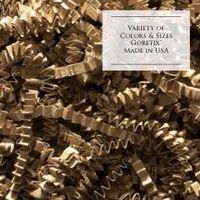 Variations of Crinkle Cut Kraft Paper Shred Filler Tissue Great for Gifts, Empty Basket Filler, Box Wrapping, Bag Stuffing and Packing Brown 1/2 LB