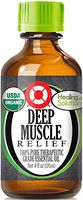 Organic Deep Muscle Relief Blend Essential Oil (100% Pure - USDA Certified Organic)