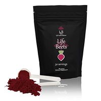 Life Beets, Circulation Superfood Concentrated Beetroot Powder Nitric Oxide Boosting Supplement, 90 Grams