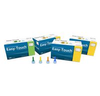 [2 BOXES] EASY TOUCH® 32G TIP x 6 MM (1/4") DISPOSABLE PEN NEEDLES (100 COUNT X 2 BOXES) *COMPARE TO B-D® NANO & NOVOFINE® AND SAVE!!*