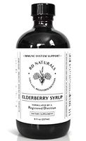 RD Naturals Elderberry Syrup - Formulated by a Registered Dietitian - Immune Support - Organic Elderberries, Raw Honey, Herbs, and Spices No Preservatives, All Natural, Great Taste, Amber Glass Bottle