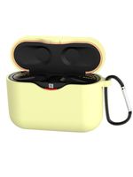 Cherry-Lee Portable Shockproof Silicone Wireless Bluetooth Headset & Headphone Protective Case Storage Case with Hook for Sony WF-1000XM3