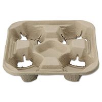 Chinet StrongHolder Molded Fiber Cup Trays HUH FIELD