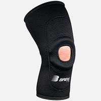BREG '07175 Support Knee, Slip-On Neoprene XL Open Patella Patella Stabilizer Adjustable Donut Buttress Popliteal Open Anterior Pad 6" Above Mid Patella Thigh Circumference, 24" 27" Latex-Free