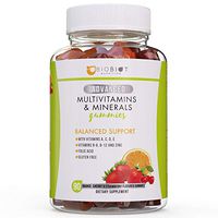 Advanced Biobiot Multivitamin Gummies for Women and Men – Adult Gummy Vitamins B, C, E, B12, B6, Calcium and More – 100% Gluten Free Formula - for Overall Health and Immune System Support