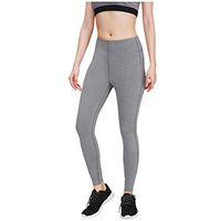 Litetao S Gray 939656 (Women's Seamless Workout Leggings Solid Color High Waisted Yoga Pants Impact Gym Leggings with Pocket)