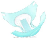 Simplicity Plus 3D Adult Briefs, Simplicity Pl 3D Brf Lg, (1 CASE, 72 EACH)