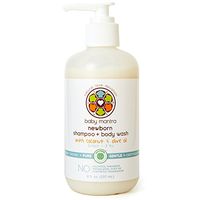 Baby Mantra 2-in-1 Shampoo and Body Wash - EWG Verified Bath Soap for Newborns, Infants, Toddlers, and Kids with Sensitive Skin, 8 Ounce Pump Bottle