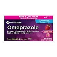 Member's Mark Omeprazole Delayed Release Disintegrating Tablets 20 mg (42 ct.) AS