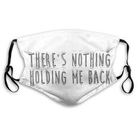 There's Nothing Holding Me Back Men Women Adjustable Earloop Face Ma-sk, Anti-dust Mouth Ma-sk, Anti Pollution Ma-sk,Reusable Protection Ma-sk,Pollen Ma-SKS,Anti-smog Ma-sk