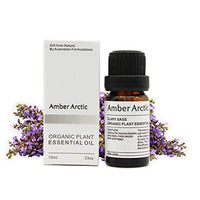 Clary Sage Essential Oil, 100% Pure Natural Aromatherapy Essential Oil for Diffuser (10ML)