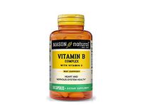 Mason Natural B Complex Plus Vitamin C 100 Tablets