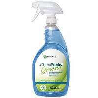 Hospeco ChemWorks Green Non-Ammoniated Glass Cleaner (3 Bottles/Pack) - BMC-HSC CWG-0203