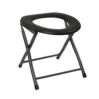 XH Foldable Bath Chair Toilet Stool Bearing 220 Lbs, High-Strength Steel Pipe Engineering Plastic Non-Slip Mat Portable and Portable, Suitable for Pregnant Women