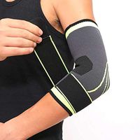 Elbow Strap, Elbow Tendonitis Brace, Compression Recovery Elbow Sleeve -Strap Elbow Brace for Tendonitis, Golfers Elbow, Tennis Elbow, Arthritis. Elbow Support Arm Sleeves, Arm Compress -L- 1 (Green)