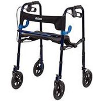 Clever-Lite Walker/Rollator with Seat and Loop Locks (8'' Wheels - Adult)
