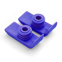 1 Pair Durable Ski Glides for Drive Walkers (Purple)
