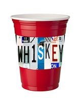 4 Pack of Vinyl Decal Stickers for Disposable Cups/Whiskey Tennessee License Plates