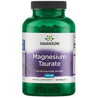 Swanson Magnesium (Taurate) 100 Milligrams 120 Tabs