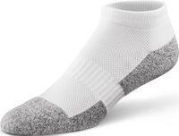 Dr. Comfort Diabetic No Show Socks (Small (Men's 6.5-8/Women's 7.5-9), White)