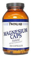 Twinlab Magnesium Capsule, 420 Milligram - 200 per Pack -- 3 Packs per Case.
