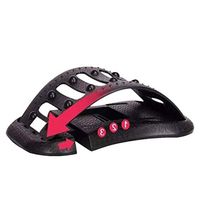 HEALIFTY Spine Pain Relief Lumbar Traction Stretching Device Waist Spine Stretcher(Black)