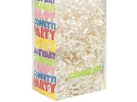 10ct Small Colorful"Birthday Marquee" 7x2x3" Cello Cellophane Treat Food Snack Bags nfLG -502