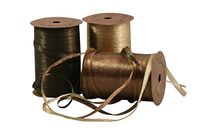 Raffia Gift Wrap Ribbon Bundle (Pearlized Copper Tones)