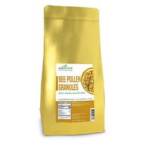ALOVITOX Bee Pollen Granules | 100% Pure, Natural Raw Bee Pollen - Antioxidants, Proteins, Vitamins B6, B12, C and A, Amino Acids and More | 5 lbs Bag