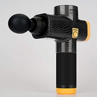 ZHLXZ Hand held Deep Muscle Fascia Massage Gun Cordless Rechargeable Deep Tissue Massager Portable Massage Device Body Relax Tools for 4 Massage Head,A