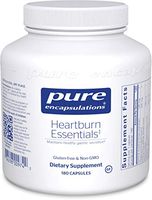 Pure Encapsulations - Heartburn Essentials - Dietary Supplement Helps Decrease Occurrences of Occasional Heartburn and Indigestion - 180 Capsules