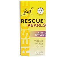Bach Rescue Pearls Natural Stress Relief ,28 Capsules (Pack of 6)