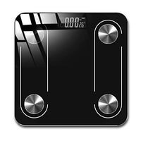 Fat Scale Bluetooth Scale Floor Body Weight Scale Smart Scales LCD Backlit Display Weighing Scale Glass Body Fat Scale BMI USB Charging
