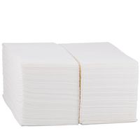 Disposable Cloth-Like Paper Hand Guest Towels – Soft, Absorbent, Air Laid Tissue Paper for Kitchen, Bathroom or Events, White Guest Towel (500)