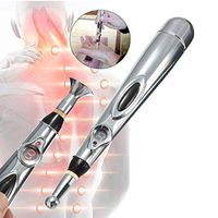 Electronic Acupuncture Pen, Mini Magnetic Pulse Massage Pen, Acupoint Meridian Energy Pen for Face Wrinkles, Muscle, Joint and Back Pain Relief