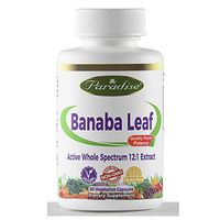 Paradise Herbs, Banaba Leaf, 60 Vegetarian Capsules