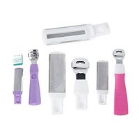 Tinksky Pedicure Tools Foot Pedicure Kit Callus Corn Hard Skin Remover (Random Color)