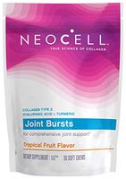 NEOCELL NeoCell Joint Bursts, Type 2 Hydrolyzed Collagen Plus Joint Support, Tropical Fruit Flavor - 30 Chews (Packaging May Vary)