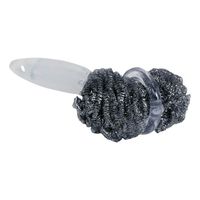 Casabella Stainless Steel Mesh Scrubber, 7.5 Inch