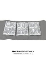 Pro Ice Insert Set for Pro Ice Back Cold Therapy Wrap - Ice Pack Inserts Only (Large)