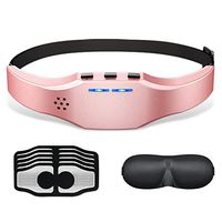 Qianxi Intelligent Sleep Instrument, Electric Head Massager, Intelligent Acupuncture Decompression Sleep Aid, Rapid Sleep/Improve Insomnia and Relieve Pain,Pink