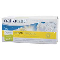 Natracare Organic All-Cotton Tampons Regular (16) - Pack of 2