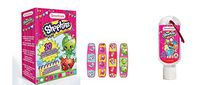 Shopkins Bandages 20 count Box and Shopkins Sanitizer 2oz Bundle - 2 items