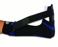 Pro-Tec Athletics Soft Night Splint for Plantar Fasciitis, Black, Small