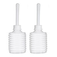 ROSENICE 200ml Disposable Enema Douche Applicator Anal Applicator Cleaning Tool 2pcs