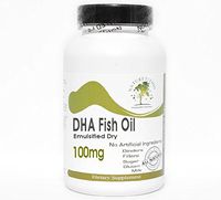 DHA Fish Oil (Emulsified Dry) 100mg // 100 Capsules // Pure // by PureControl Supplements