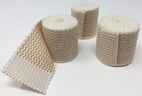 Elastic Bandage with Hook and Loop Closure (No Clips Needed) (Pack of 3) (2-inch)