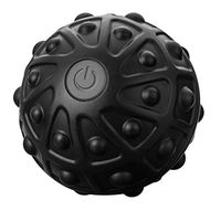 Multi Function Vibrating Massage Ball,Massage Ball for Plantar Fasciitis, Blood Pressure,Gentle Therapy, Pulse, Deep Tissue Trigger Point Myofascial Release Massage Ball (Black)