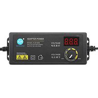 KJS-1509 3-24V 2.5A Power Adapter Adjustable Voltage Adapter LED Display Switching Power Supply EU/US Plug